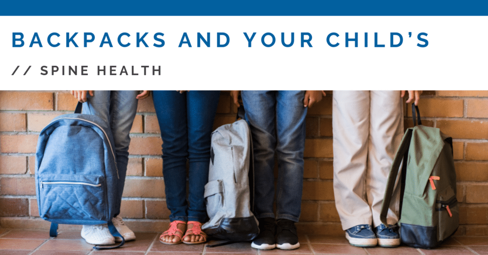 Chiropractic West Des Moines IA Backpacks and Chiropractic