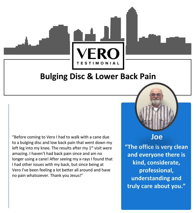 Chiropractic West Des Moines IA Disc Injury Testimonial