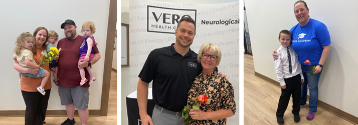 Chiropractor West Des Moines IA Colby Nelson With Patients